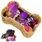 MiMu Animal Shaped Dry Water Hyacinth Storage Wicker Baskets for Organizing